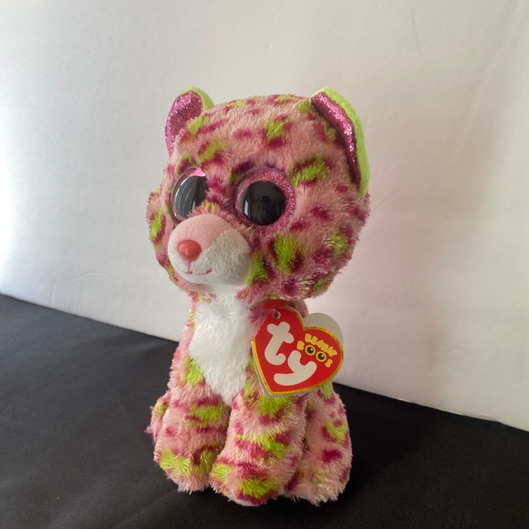 Ty Beanie Boos Lainey Leopard Plush Toy NEW - Picture 3 of 9